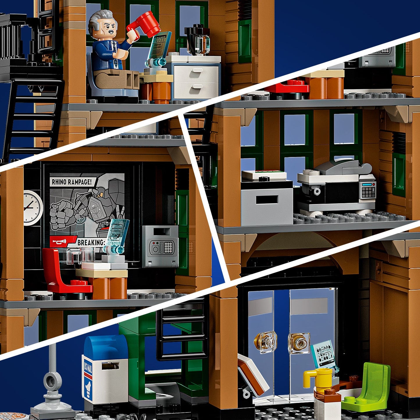 LEGO Marvel: Spider-Man vs Mysterio: The Daily Bugle (76342)