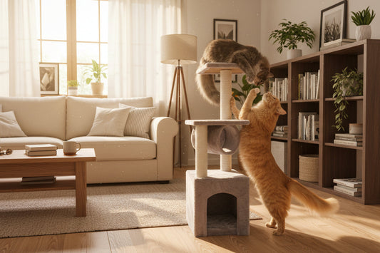 Cat Tree House Post Condo 94cm High