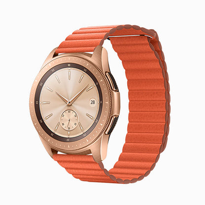 Mobie Leather Back Ring Universa Watch Band 22mm WH5281