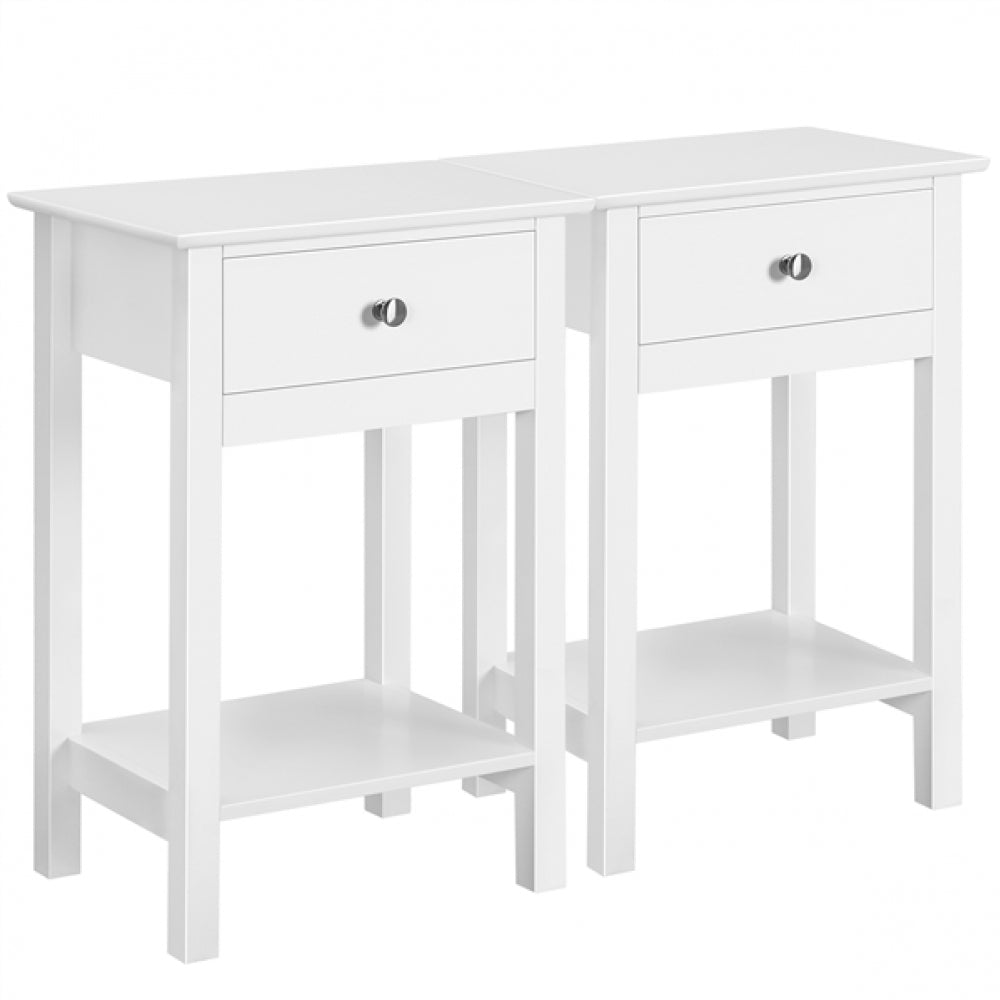 2PCS High Quality Bedside End Table