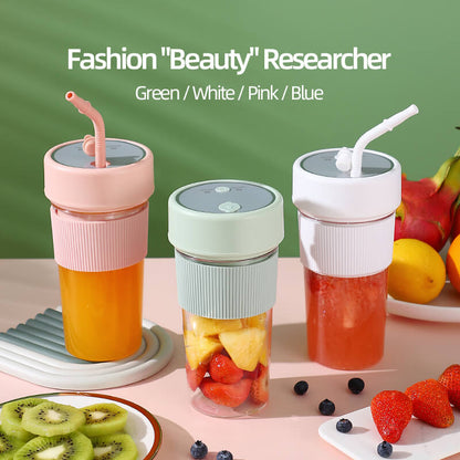 Mobie 350ml Personal Smoothie Blender Portable Juicer For Travel Office Gym K5