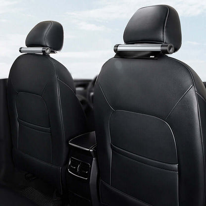 Car Back Seat Headrest Mount Trash Bin Organizer Storage Bag