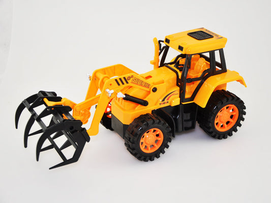 5CH Full Functional Remote Control Timber Grab Engineering Truck Toy Kid Gift