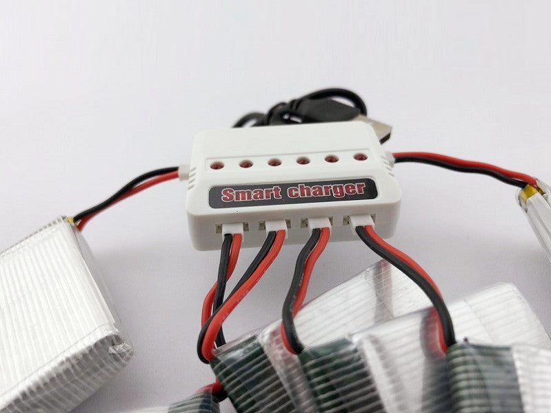 6 in 1 3.7V USB Charger for Drone