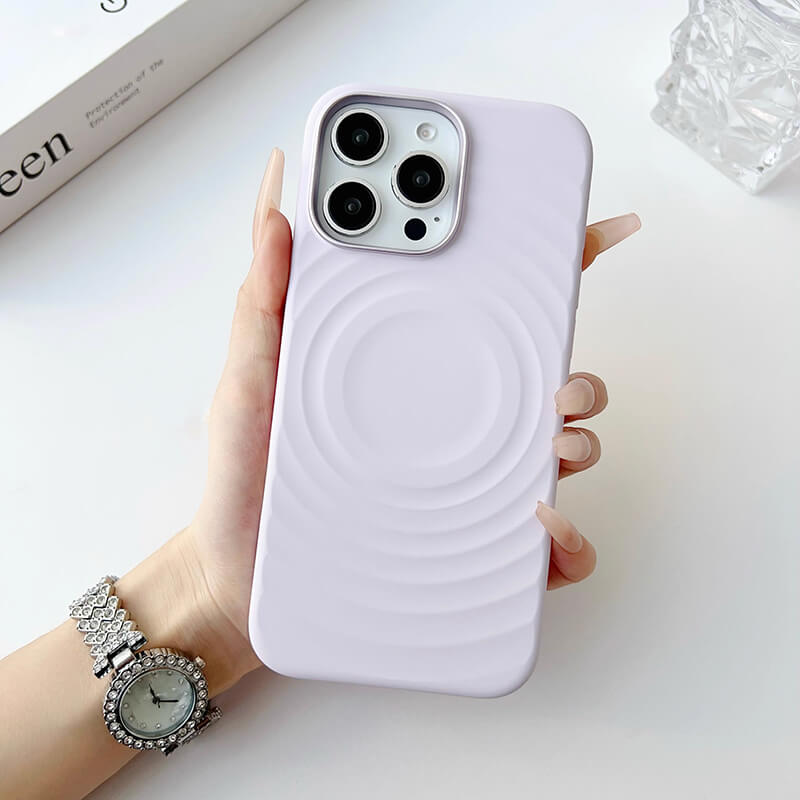 Compatible with iPhone 15 Pro Max AuraFlow Series Premium Liquid Silicone Magnetic Case