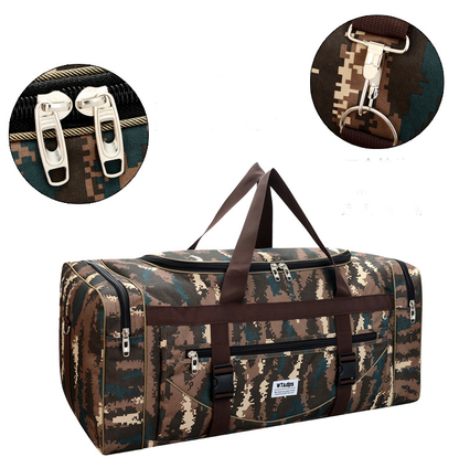 Large 79L Duffel Tote Travel Bag - Camouflage Weekend Luggage KX59401