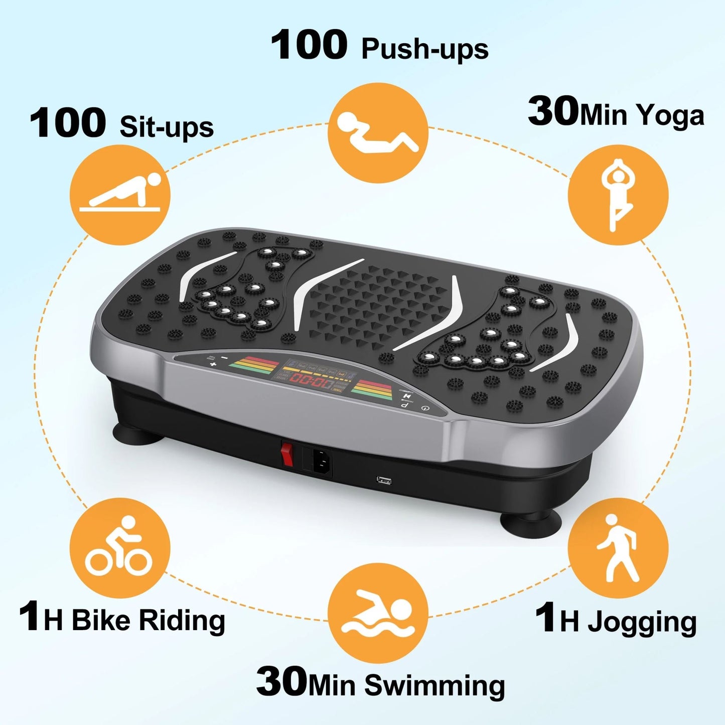 Vibration Plate Lymphatic Drainage Machine for Weight Loss