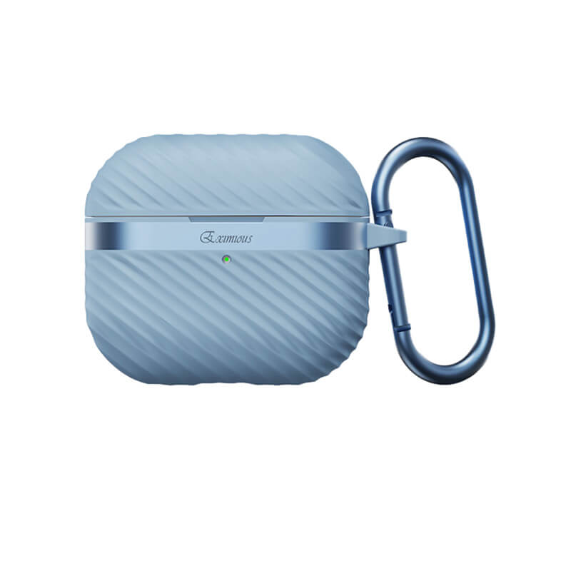 Coteci Aurora Full Protection with Metal Hook Compatible with AirPods 4 Case MS-032