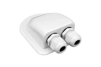 Double Hole Caravan Roof Boat Cable Entry Gland Solar Panel Mounting