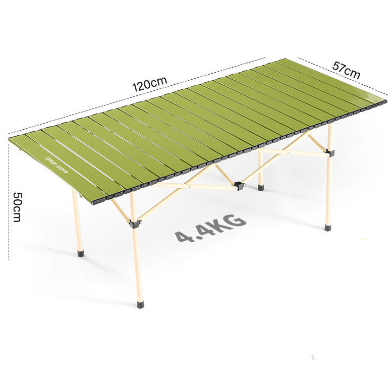 Urban Wave Premium Roll-Up Camping Table | Lightweight Carbon Steel  YQ72214