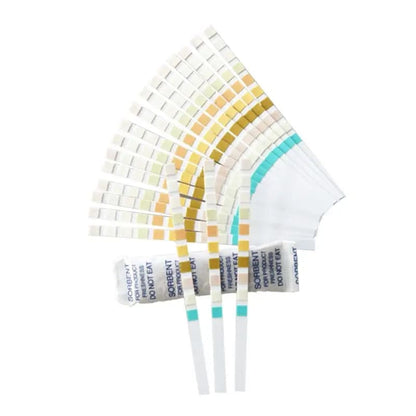 100 Strips URS-10T Urinalysis Reagent Strips - 10 Parameters