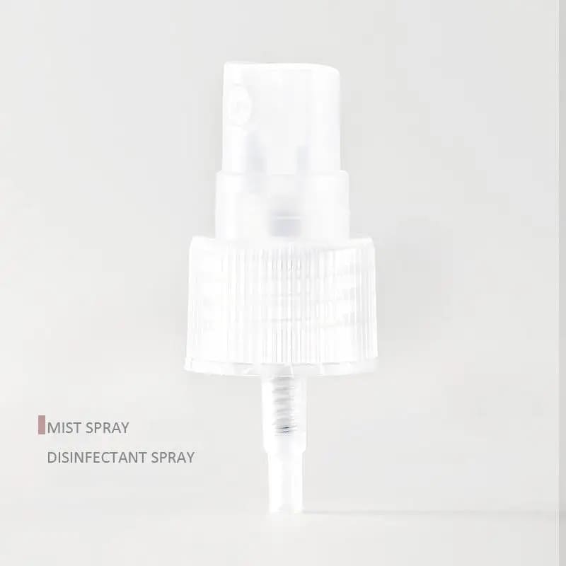 100 x 100 ml Clear Plastic Bottle with Fine Mist Spray Atomiser & Cap