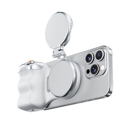 Telesin Fun Shot Magnetic Phone Camera Grip + C03 Magnetic Selfie Light