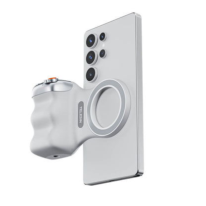 Telesin Fun Shot Magnetic Phone Camera Grip + C03 Magnetic Selfie Light