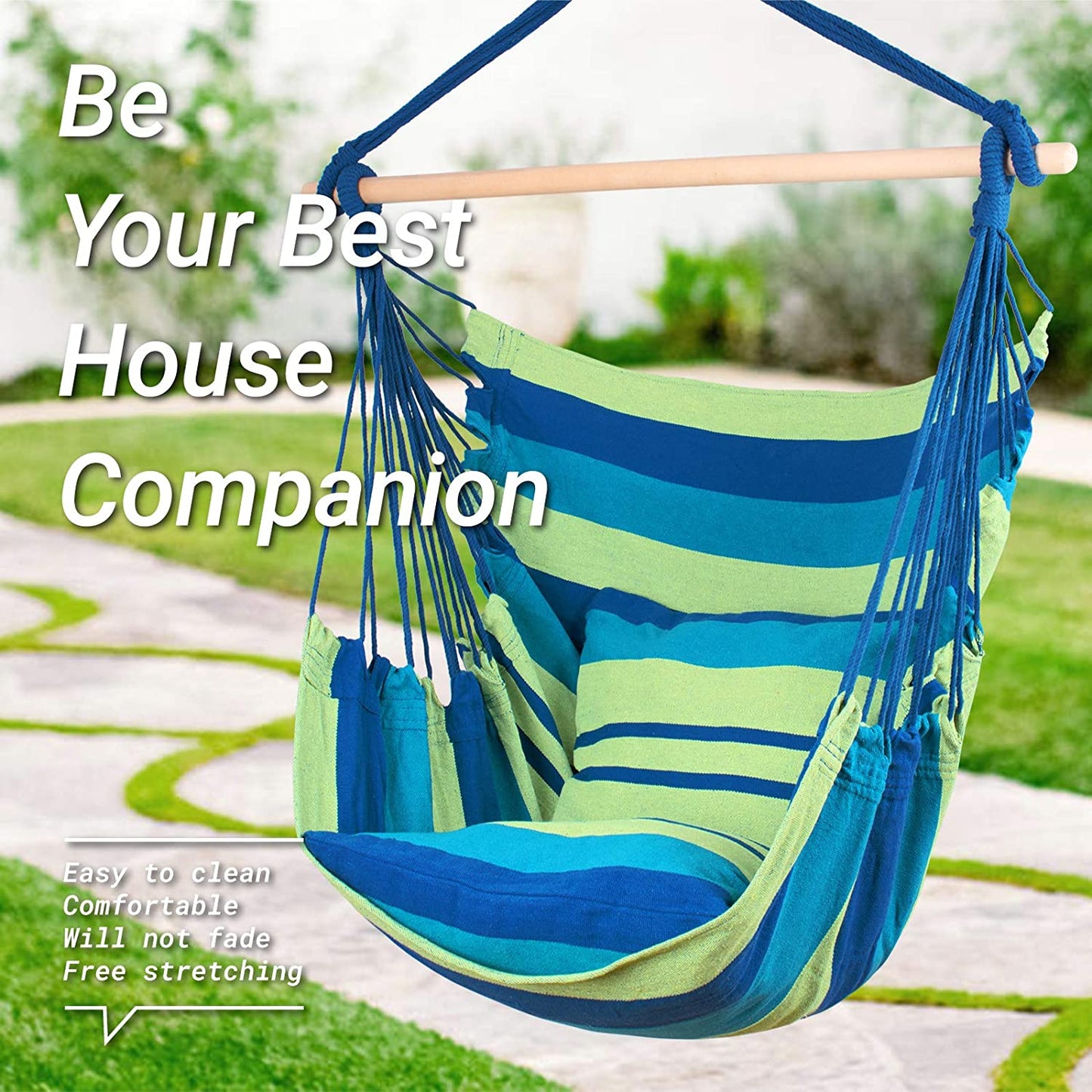 Hammock Chair Hanging Rope Hammock Swing Chair