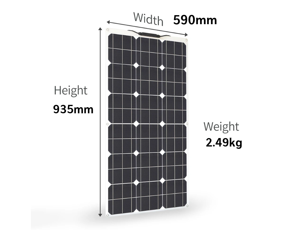 Solar Panel Flexible 100W
