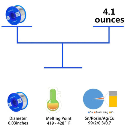 100g Solder Wire 0.8mm