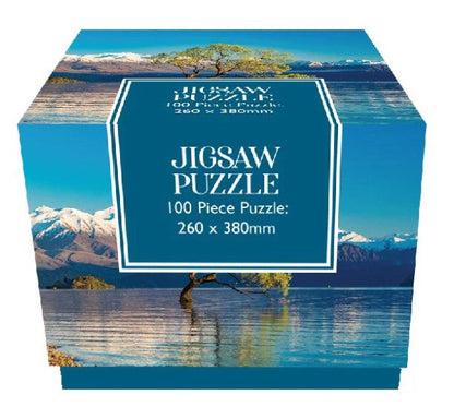 100PC Cube Jigsaw-Wanaka Tree
