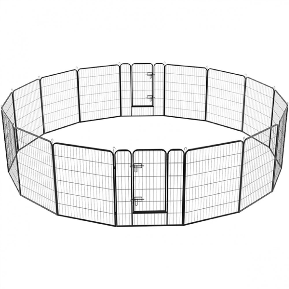 Heavy Duty 16 Panels Pet Playpen