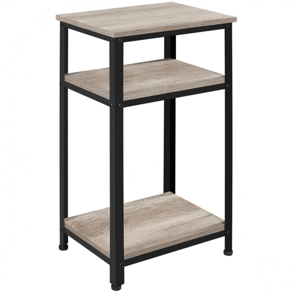 Rustic Industrial End Telephone Table