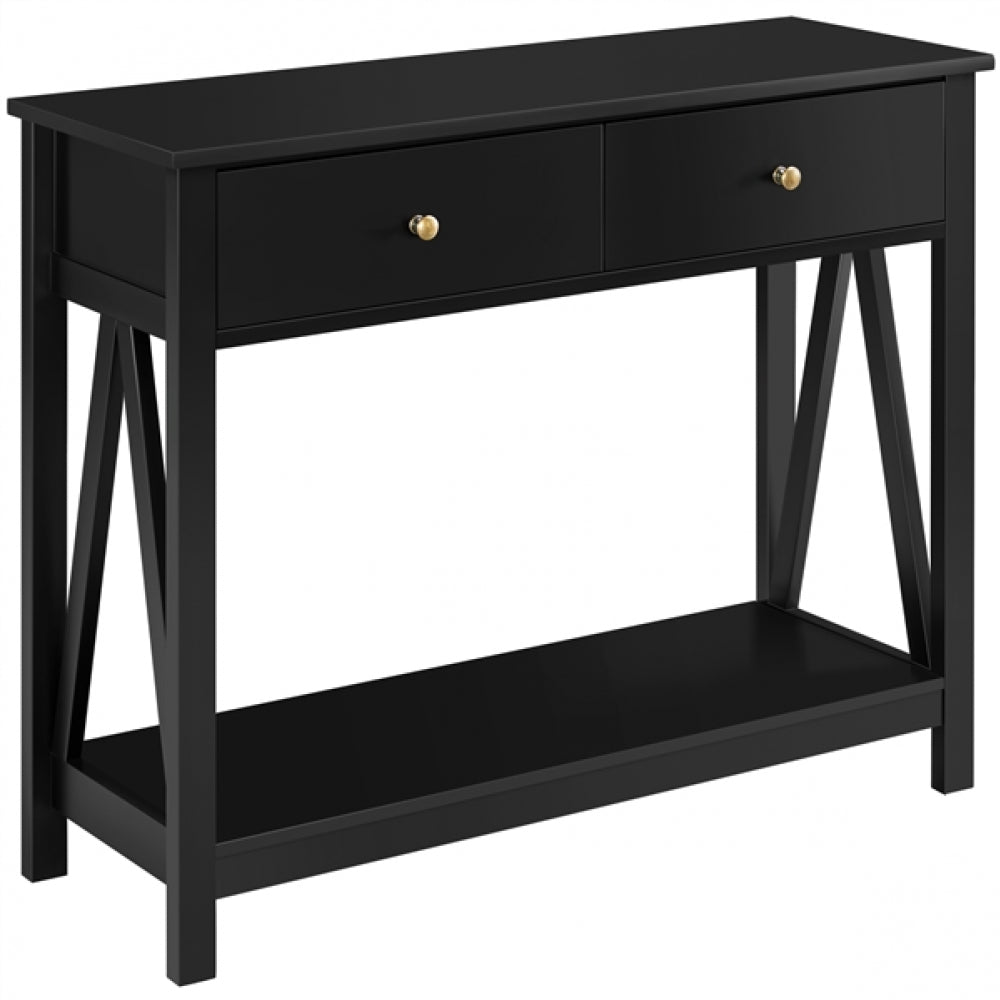 Wooden Console Table with Drawer