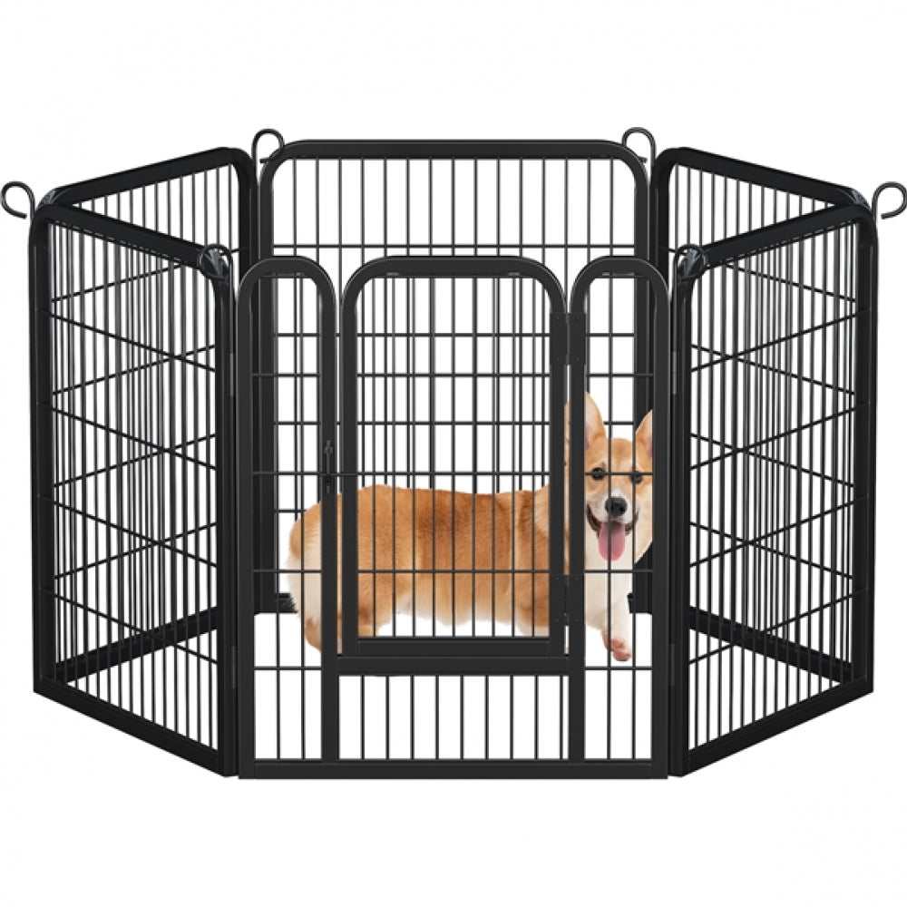 Steel Dog Cat Exercise Barrier Outdoor Indoor Fence