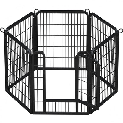 Steel Dog Cat Exercise Barrier Outdoor Indoor Fence