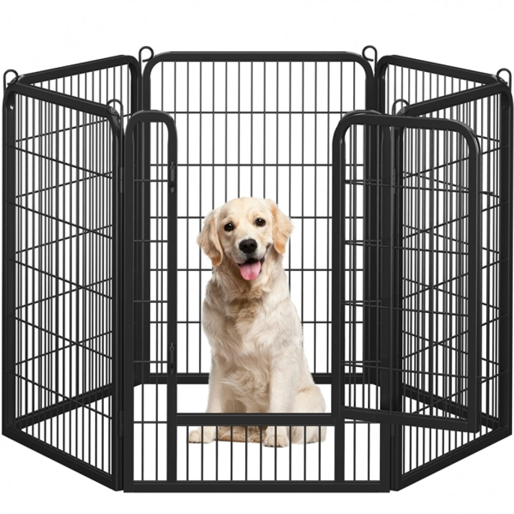 6 Panels Dog Playpen