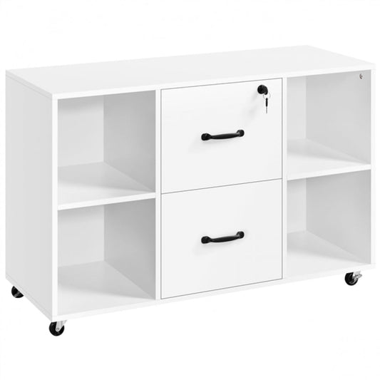 Vintage File Cabinet Mobile Letter Size File Cabinet