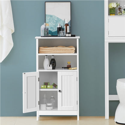 Free Standing Floor Cabinet Bathroom Storage