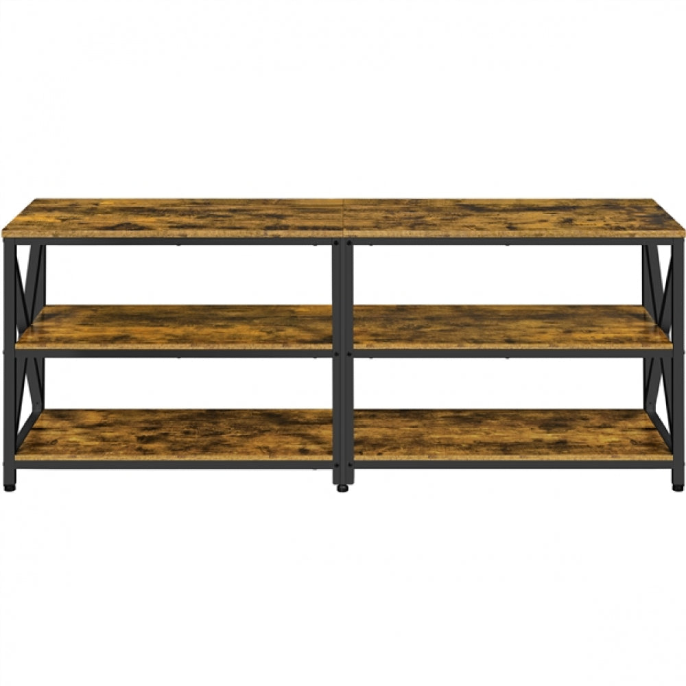 Vintage 3-layer TV Stand for TV up to 70 Inches