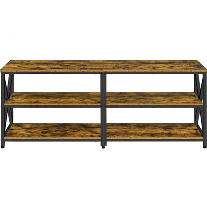 Vintage 3-layer TV Stand for TV up to 70 Inches
