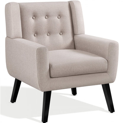 Button Tufted Armchair