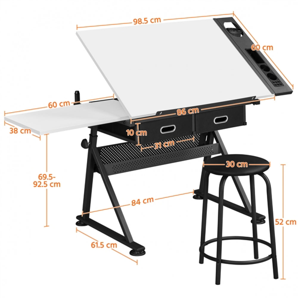 Drafting Table/Stool Set