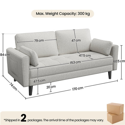 2-Seater Sofa and Armchair Set