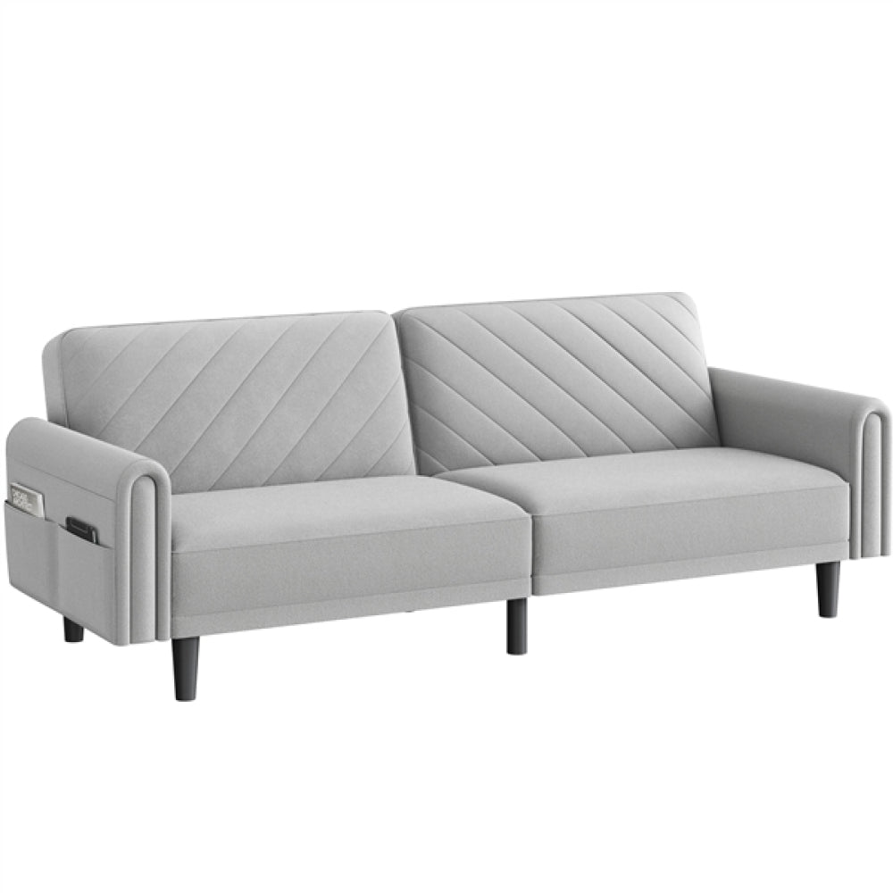 Fabric 3-Seater Sofa Bed