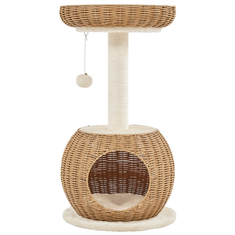 Rattan Cat House Cat Tower