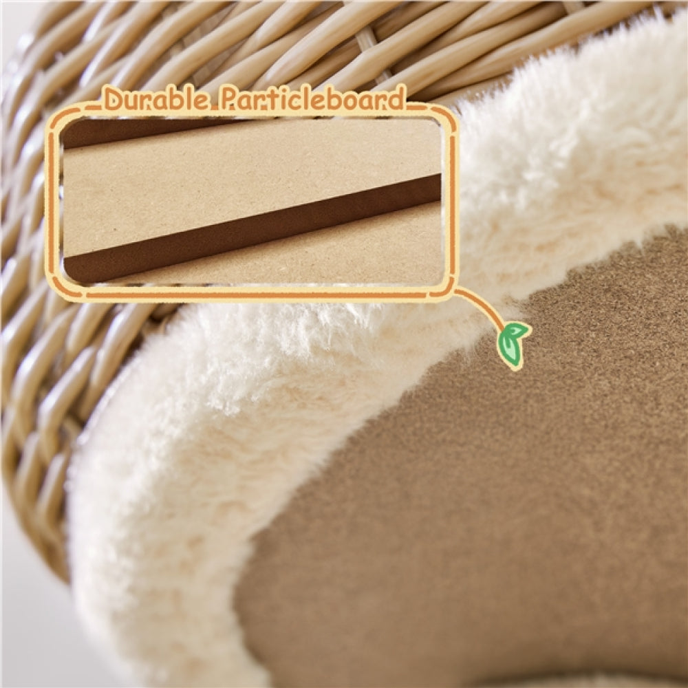 36″ Tall Rattan Cat Tree