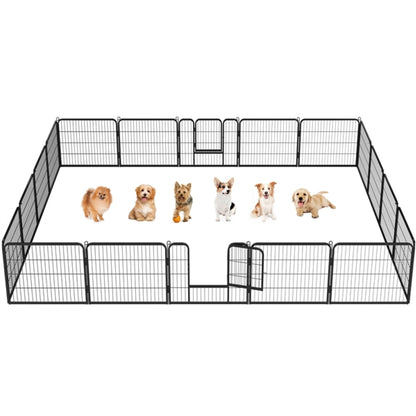 Heavy Duty Dog Pen 18 panels