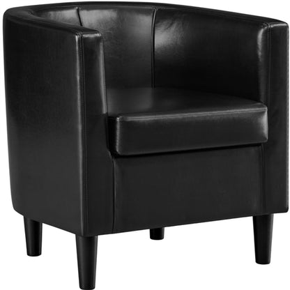 Barrel-shaped Chair Accent Arm Chair