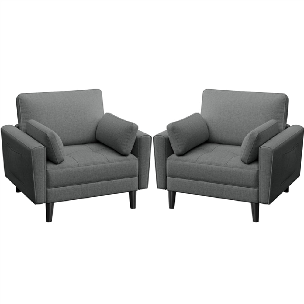 2pcs Oversized Armchair