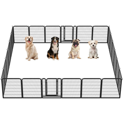 31.5″ Tall 24-Panel Dog Playpen