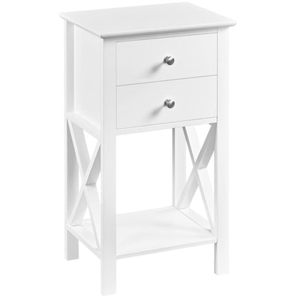 70cm Tall Bedside Table End Table