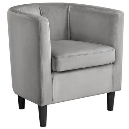Velvet Club Chair Tub Chair Armchair