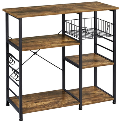 Vintage Kitchen Island Baker's Rack