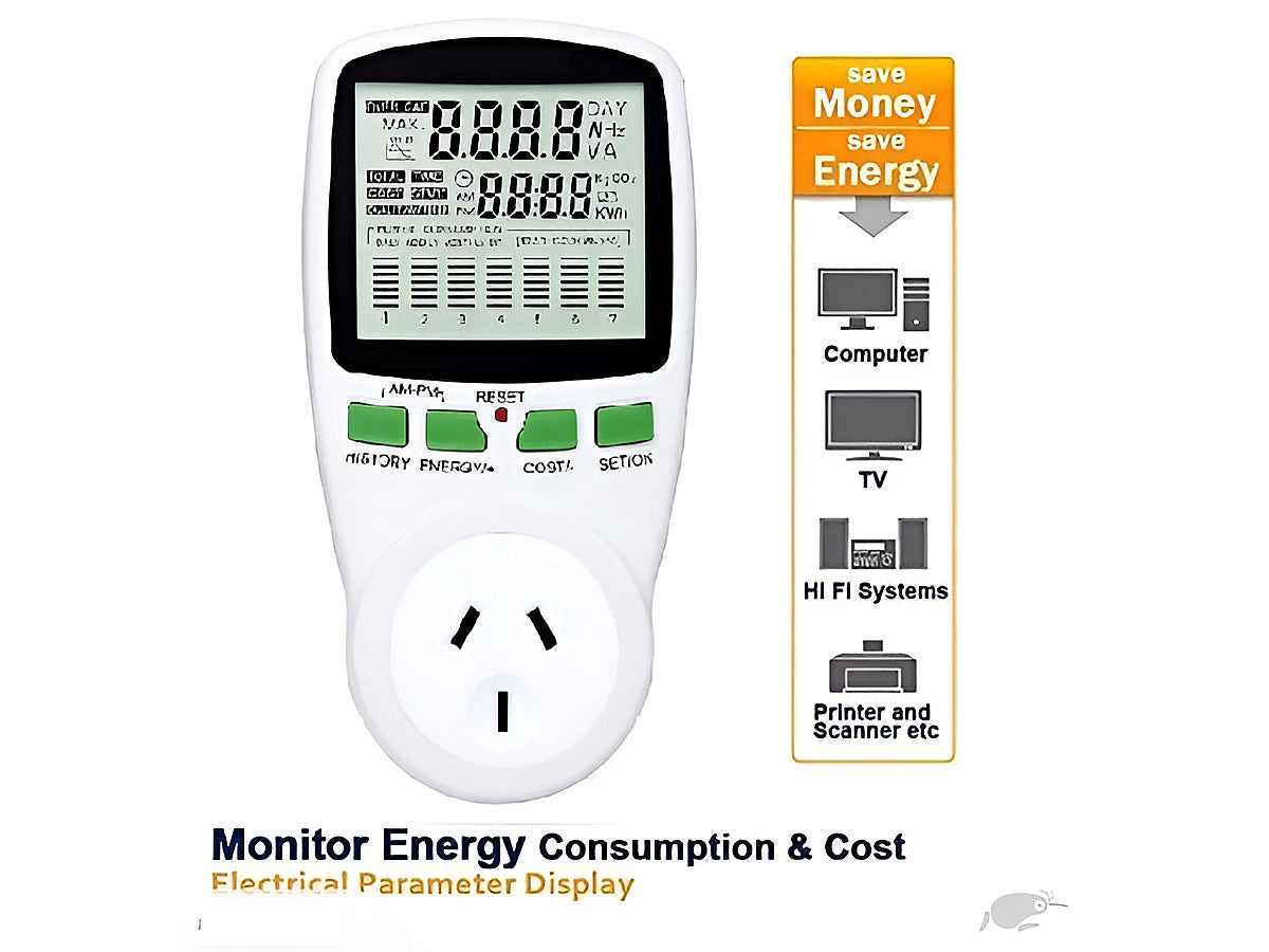 Mains Power Meter Monitor