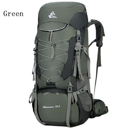 75L Camping & Hiking Backpack – Outdoor Travel Mountaineering Pack with Rain Cover ZYQS11710