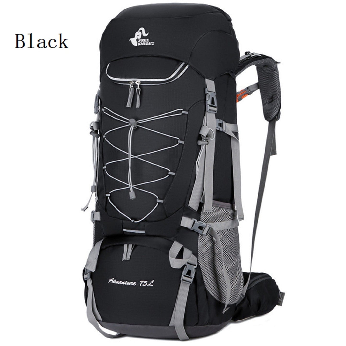75L Camping & Hiking Backpack – Outdoor Travel Mountaineering Pack with Rain Cover ZYQS11710