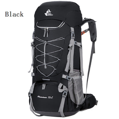 75L Camping & Hiking Backpack – Outdoor Travel Mountaineering Pack with Rain Cover ZYQS11710