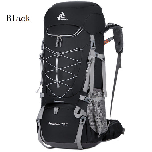 75L Camping & Hiking Backpack – Outdoor Travel Mountaineering Pack with Rain Cover ZYQS11710